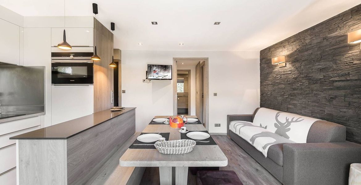 Apartamento de estilo contemporáneo en Méribel