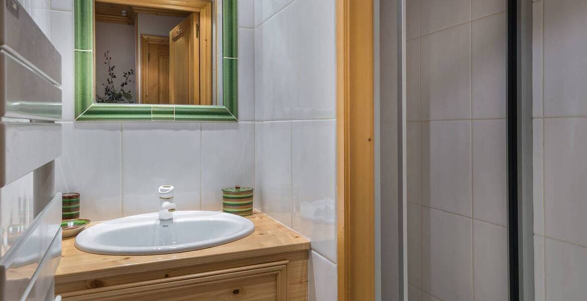 Este apartamento tiene dos habitaciones en Méribel Station