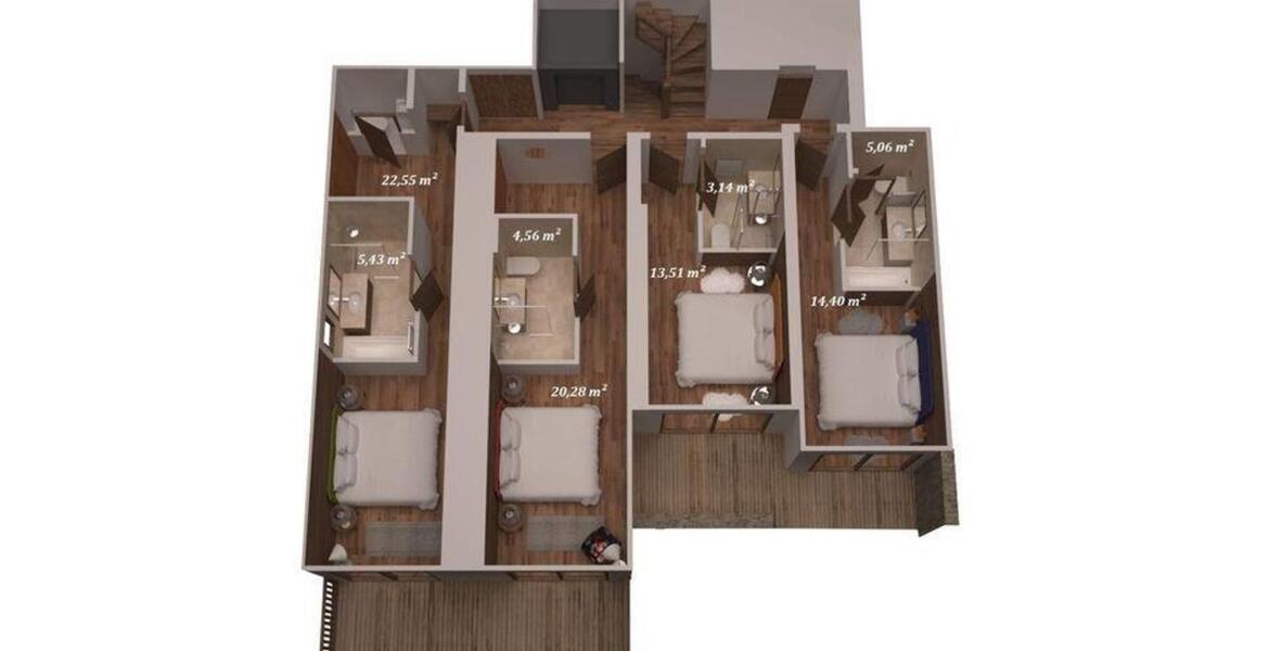 Un chalet excepcional ubicado en Courchevel 1650 Moriond 