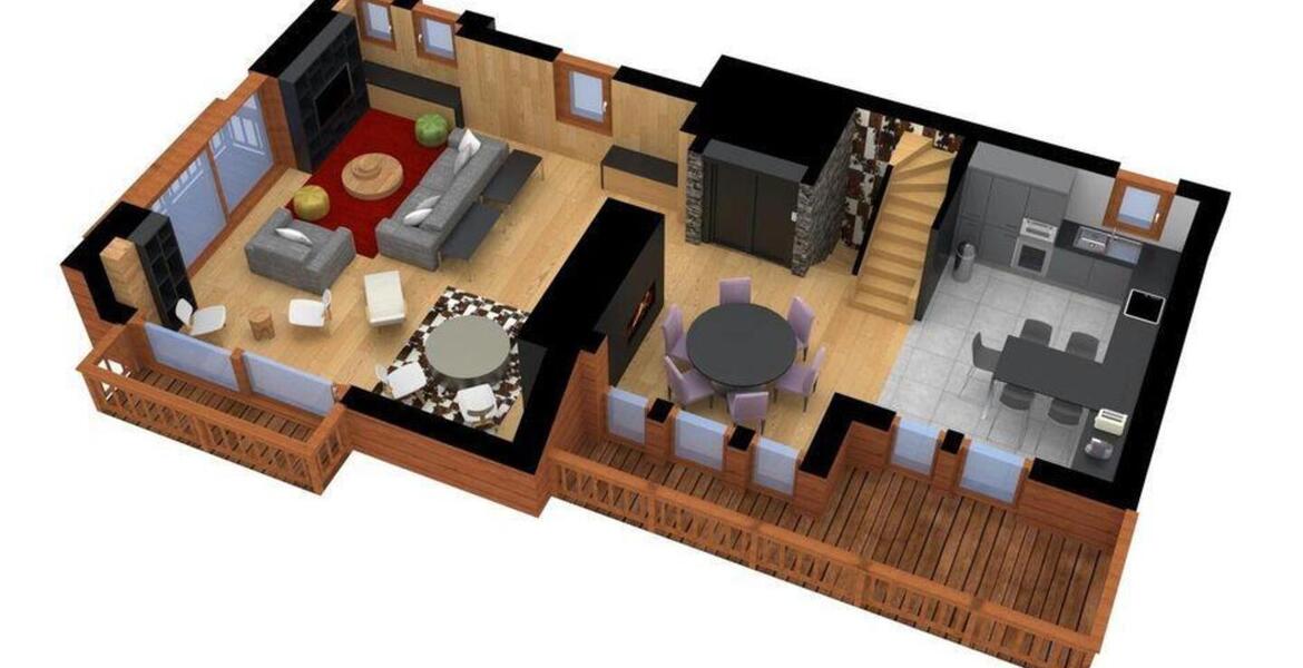 Chalet for rent in Courchevel 1650 Moriond 