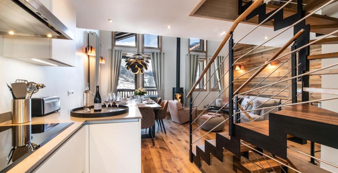 Un chalet à louer situé dans une Résidence à La Tania