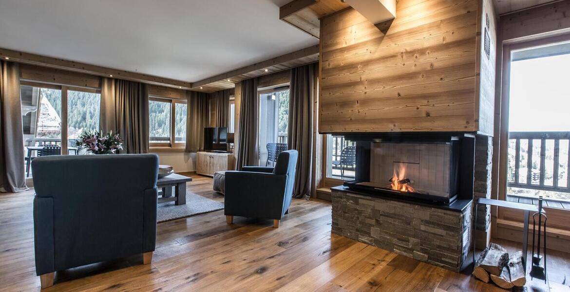 Este apartamento en Courchevel 1650 en el 3er piso