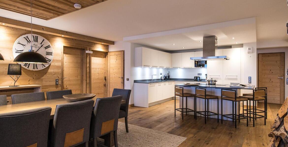 Este apartamento en Courchevel 1650 en el 3er piso