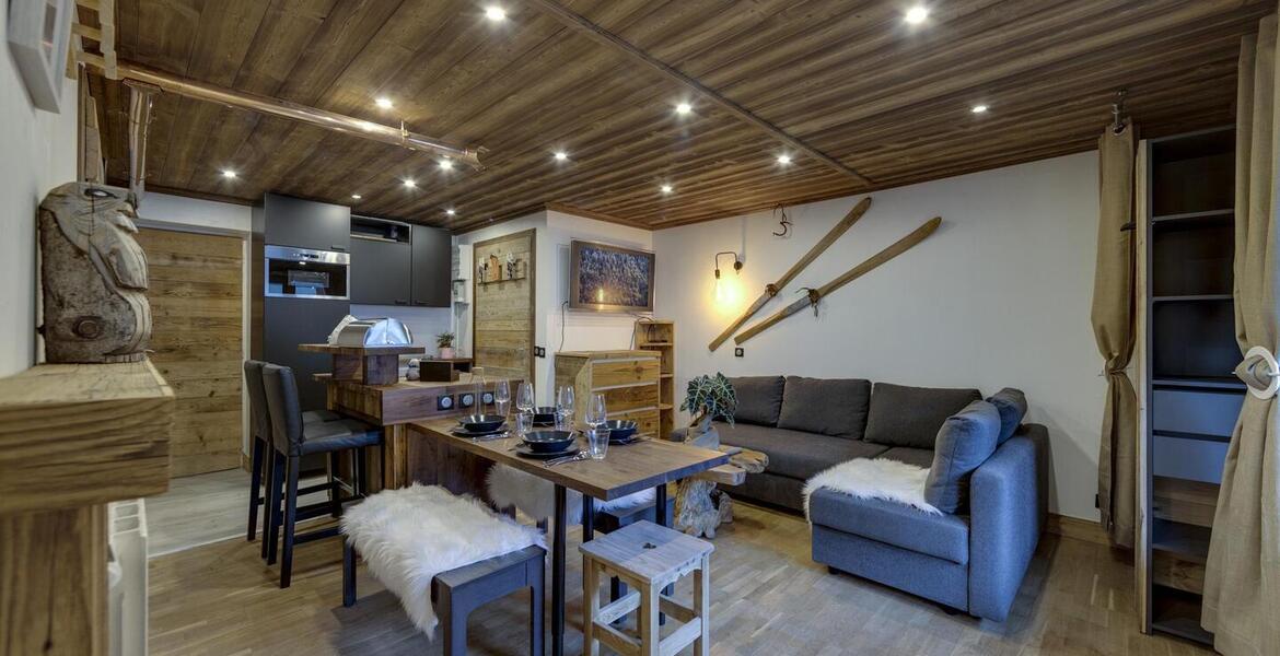 Appartement 2 pièces à Val d'Isère Le Crêt, 53 m² pour 4 