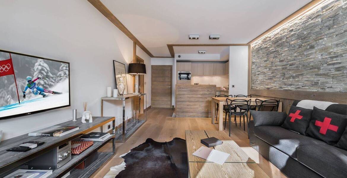 Two bedroom apartment in Courchevel 1550 Village for rent 