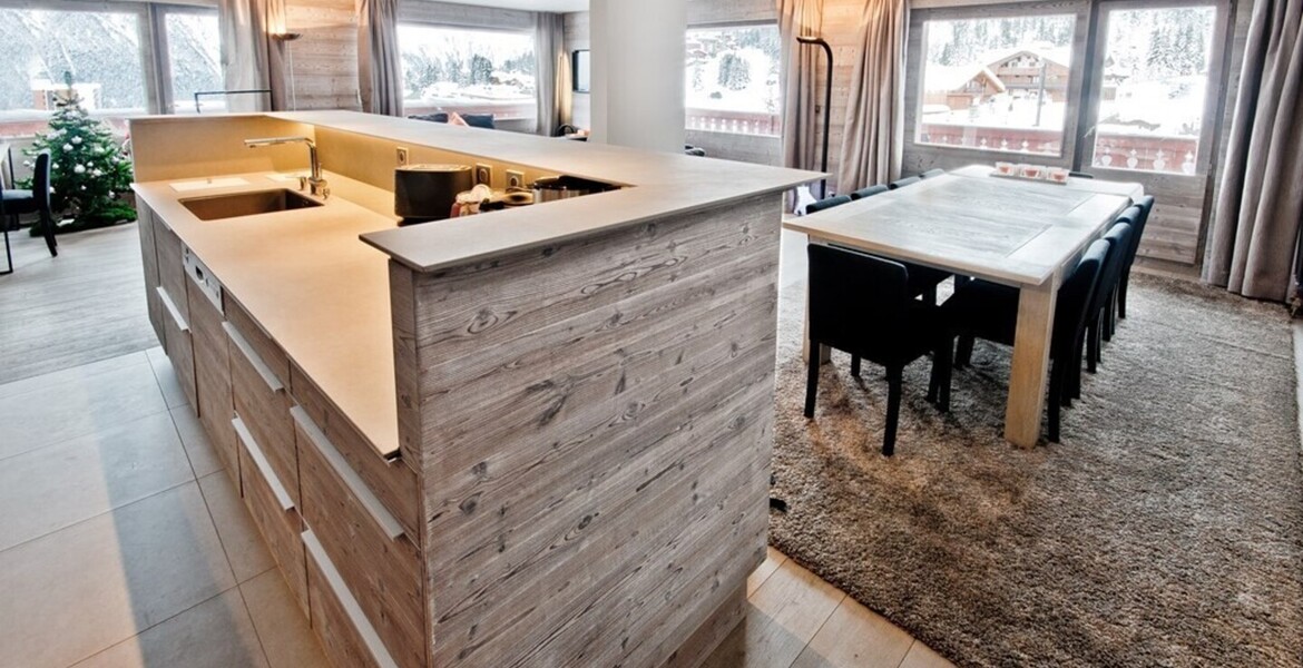 Skis aux pieds Appartment à Courchevel 1850
