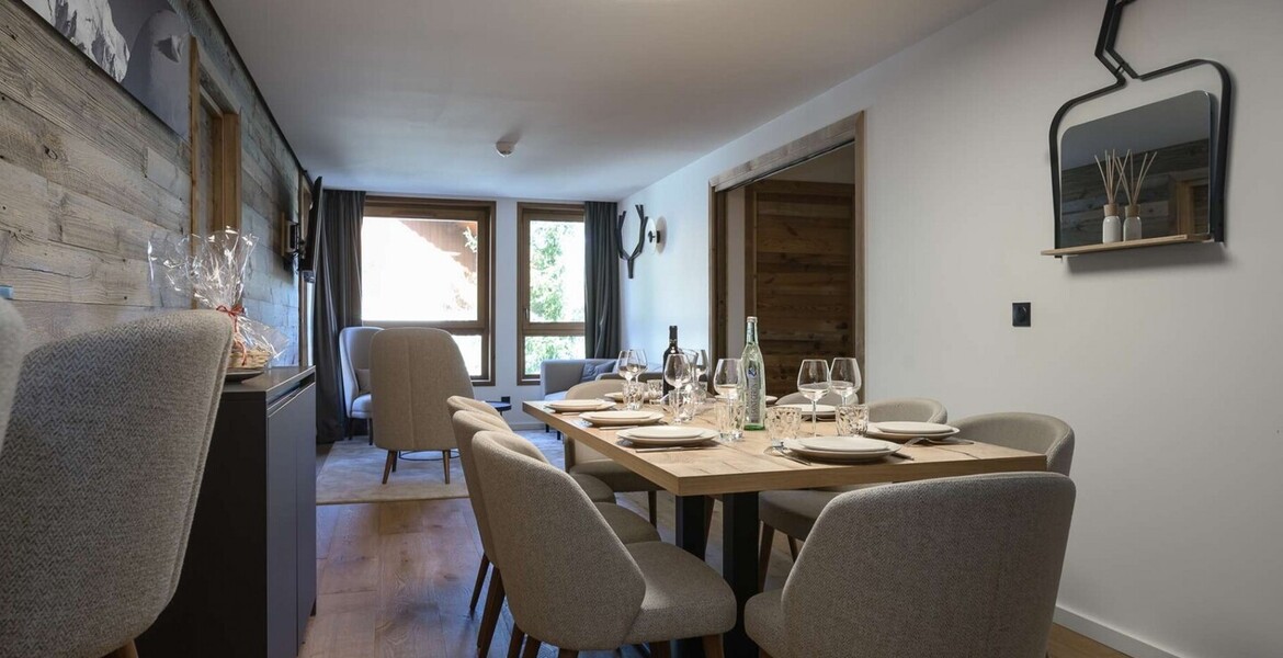 Very nice contemporary style flat, in Courchevel 1550