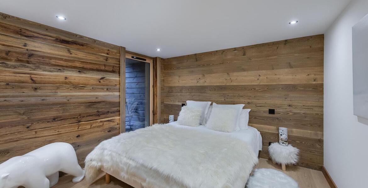 Chalet à louer à La Tania, Courchevel avec 5 chambres