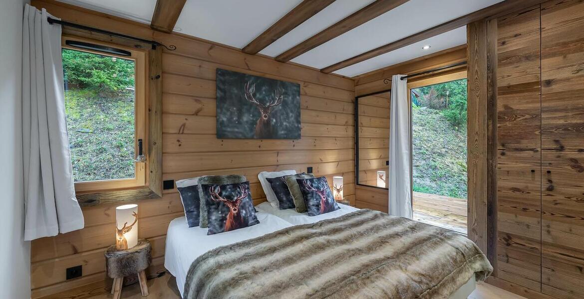 Chalet à louer à La Tania, Courchevel avec 5 chambres