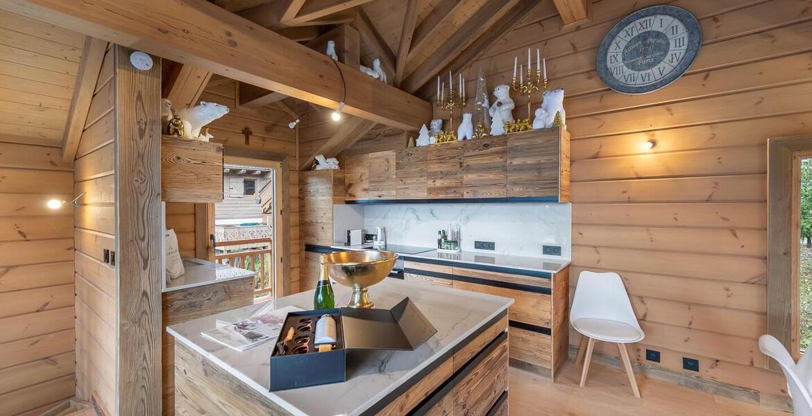 Chalet à louer à La Tania, Courchevel avec 5 chambres