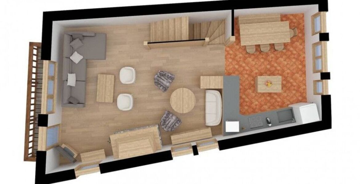 Chalet en alquiler en Méribel Raffort