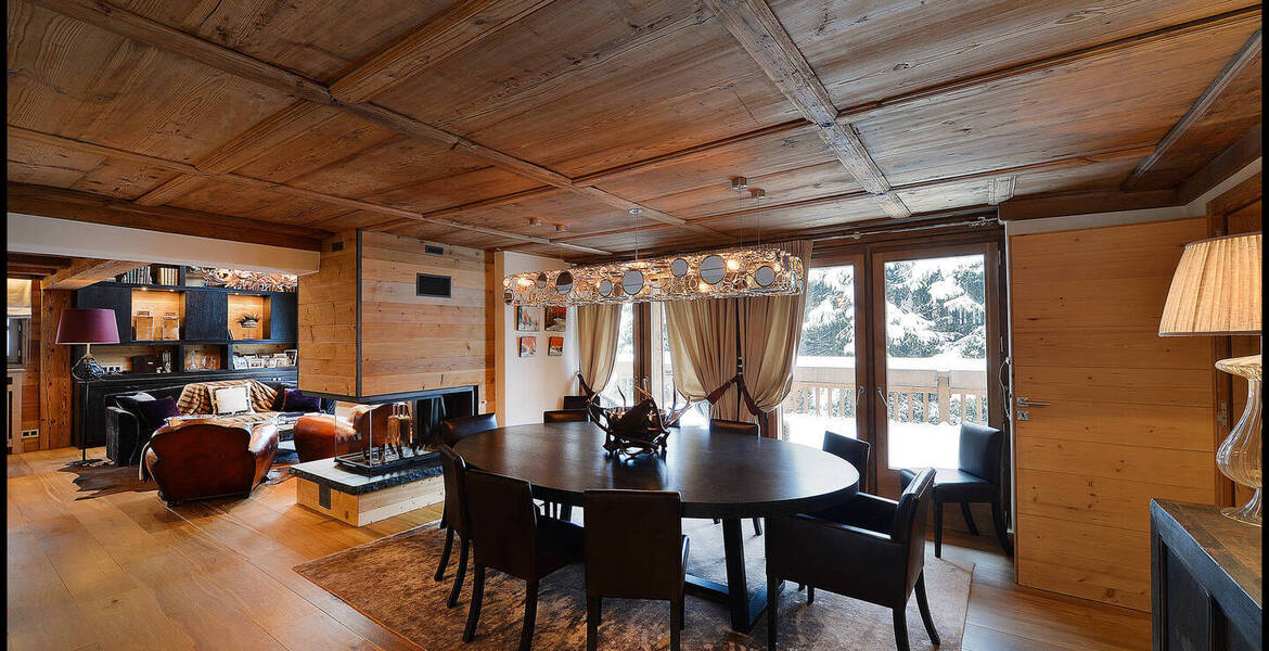 Chalet situado en el corazón de Megeve con 550sqm