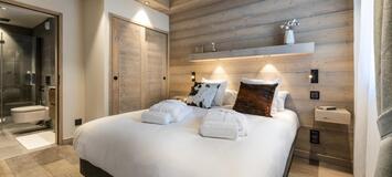 L'appartement á Meribel, situé au 1er étage de la résidence