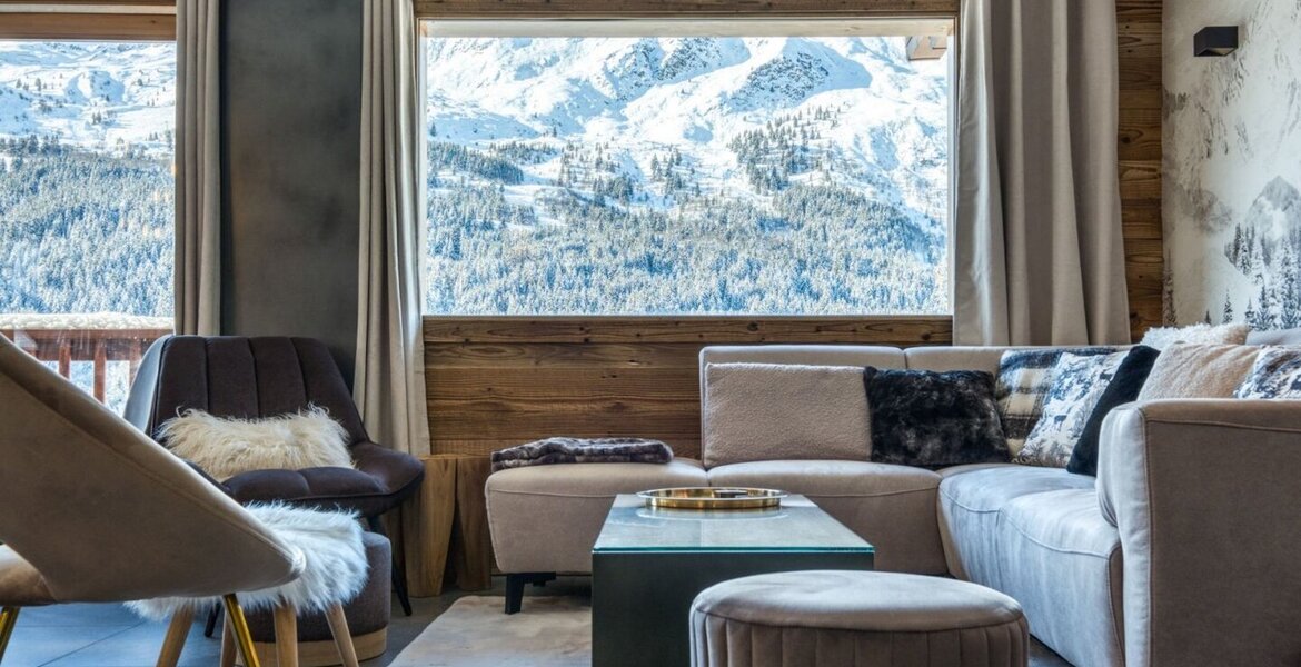 Chalet in Méribel with 200 sqm for 12 people