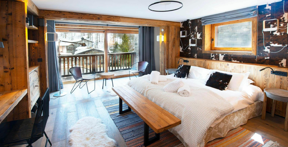 Chalet dans les montagnes de Val-d'Isère 
