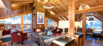Chalet dans les montagnes de Val-d'Isère 