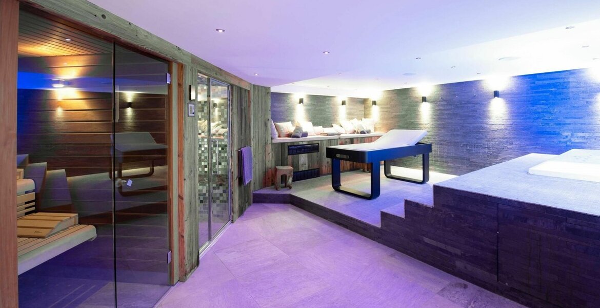 Chalet dans les montagnes de Val-d'Isère 