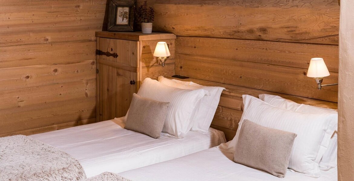 Ce chalet bénéficie d'un emplacement unique dans Val d'Isère