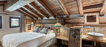 Le chalet est situé dans le hameau privé des Fermes de Val 