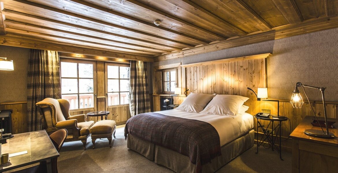 Ce chalet est une véritable retraite du monde