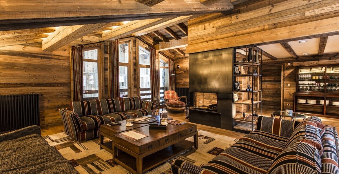 Ce chalet est une véritable retraite du monde