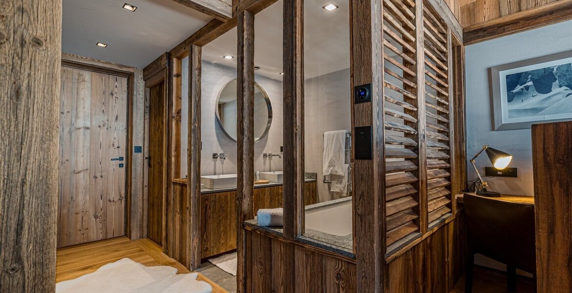 Situé au cœur des Alpes françaises le chalet de Val d'Isère