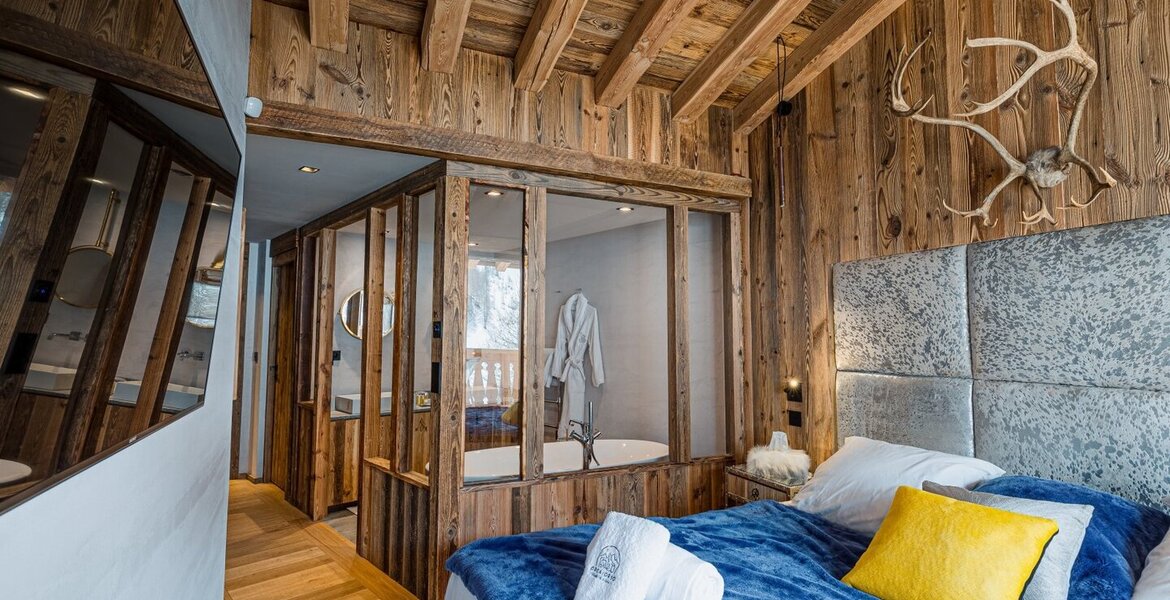Situé au cœur des Alpes françaises le chalet de Val d'Isère