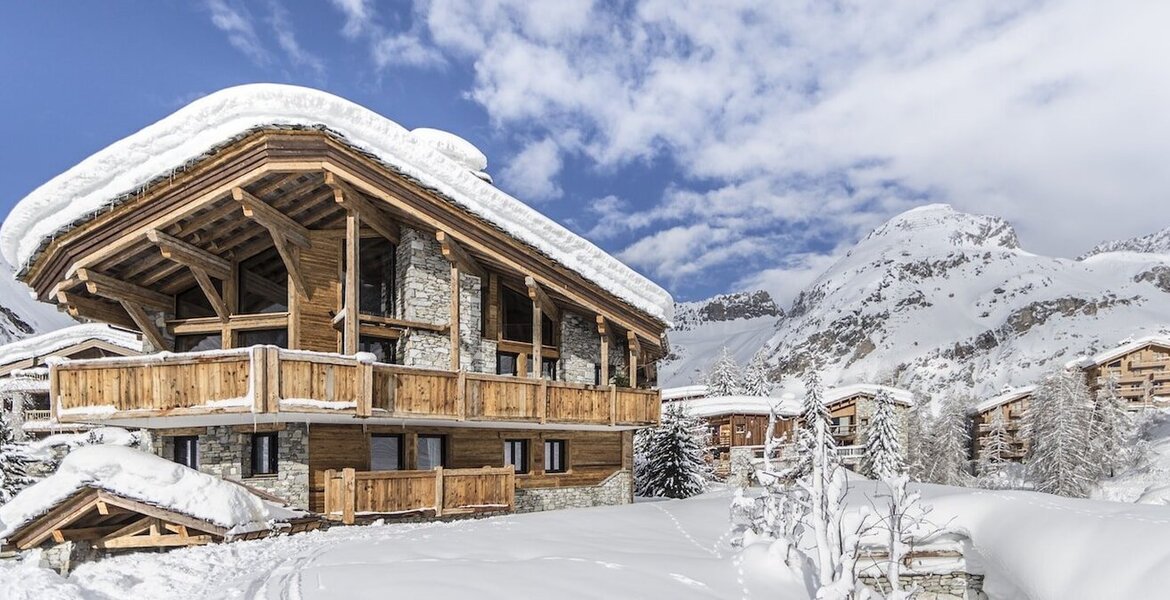 Un chalet d'une beauté époustouflante situé dans Val d'Isère