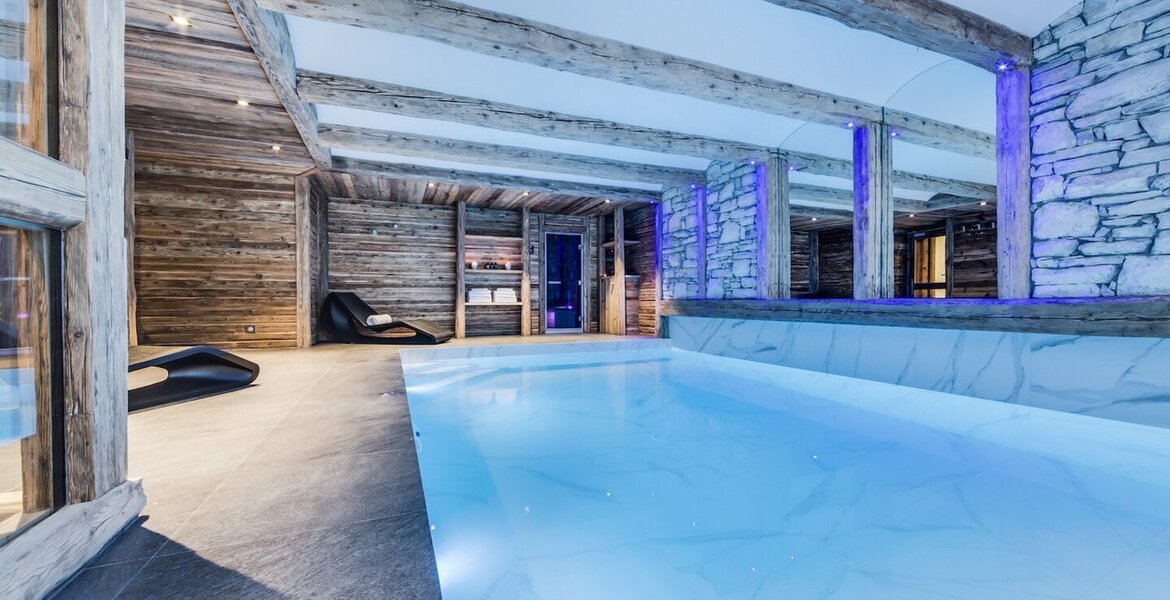 Un chalet d'une beauté époustouflante situé dans Val d'Isère
