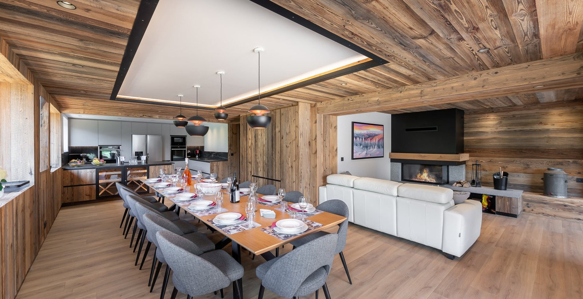 Chalet for rent in Meribel