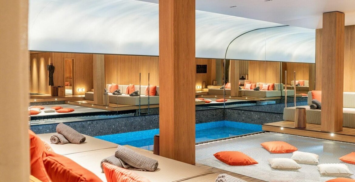 A louer Chalet ski-in ski-out Courchevel 1300 Le Praz