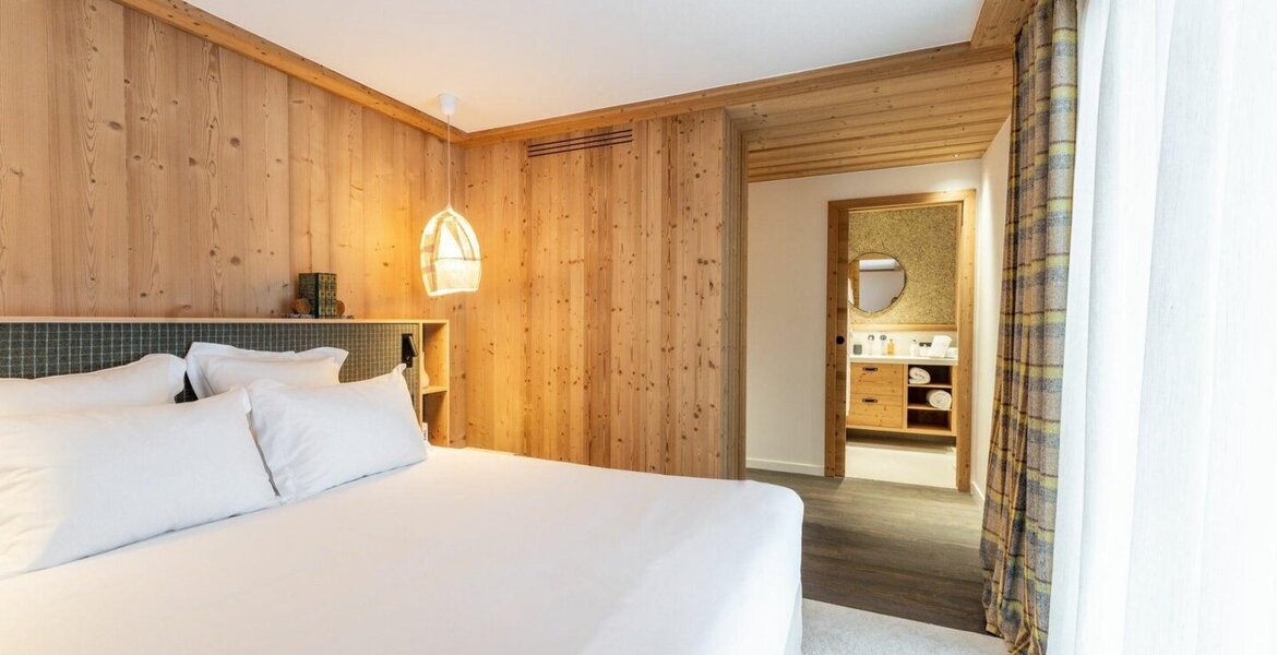 A louer Chalet ski-in ski-out Courchevel 1300 Le Praz