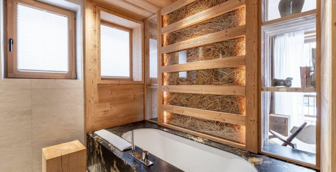 A louer Chalet ski-in ski-out Courchevel 1300 Le Praz