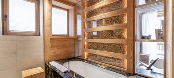 A louer Chalet ski-in ski-out Courchevel 1300 Le Praz