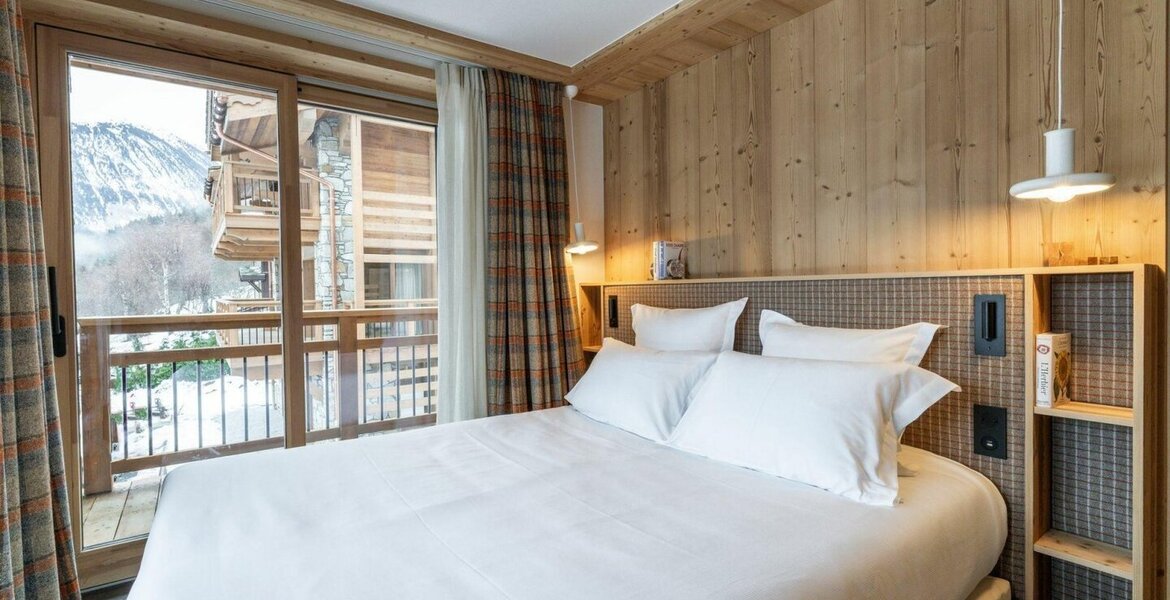A louer Chalet ski-in ski-out Courchevel 1300 Le Praz