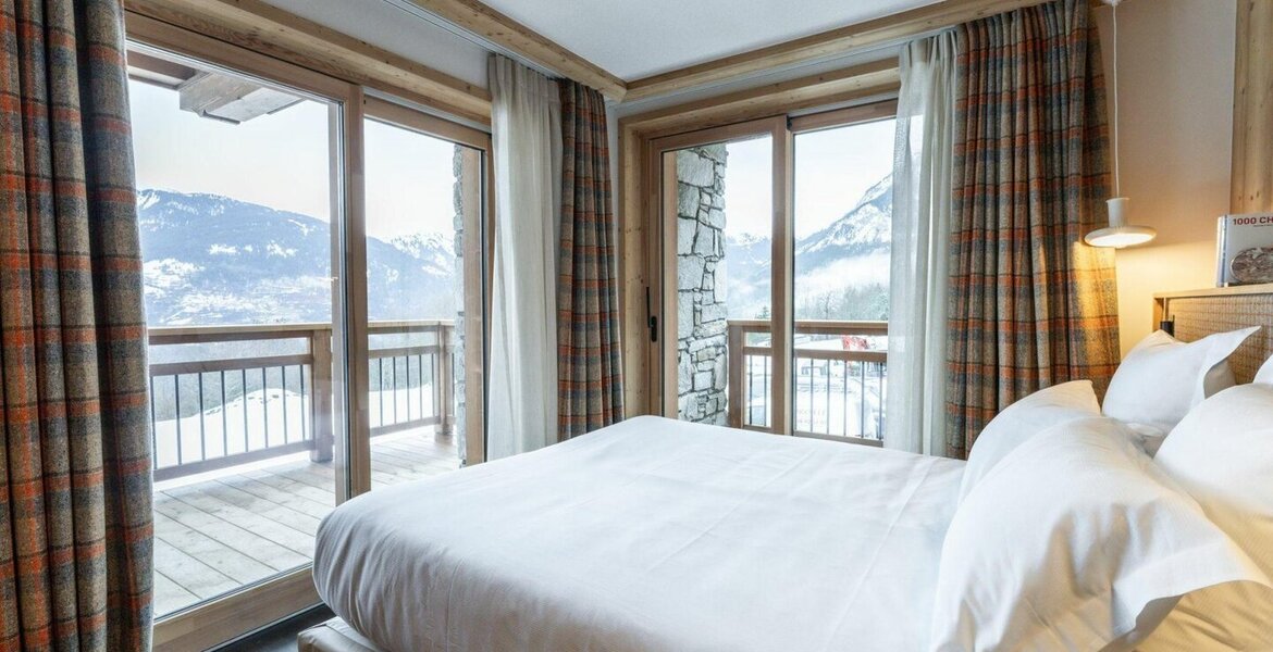 A louer Chalet ski-in ski-out Courchevel 1300 Le Praz