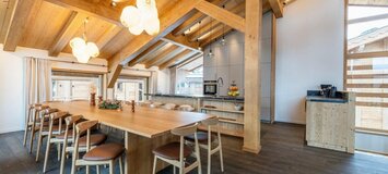 A louer Chalet ski-in ski-out Courchevel 1300 Le Praz