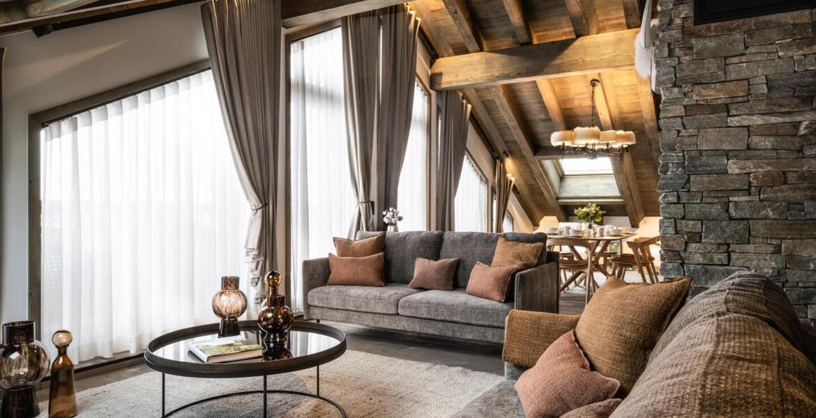 ¡Piso dúplex en residencia en el corazón de Méribel! 