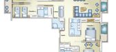 Appartement à Courchevel 1850 en location superficie de 188 