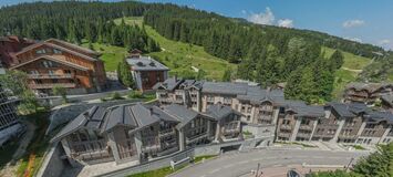 Современные апартаменты с 4 спальнями в Куршевеле
