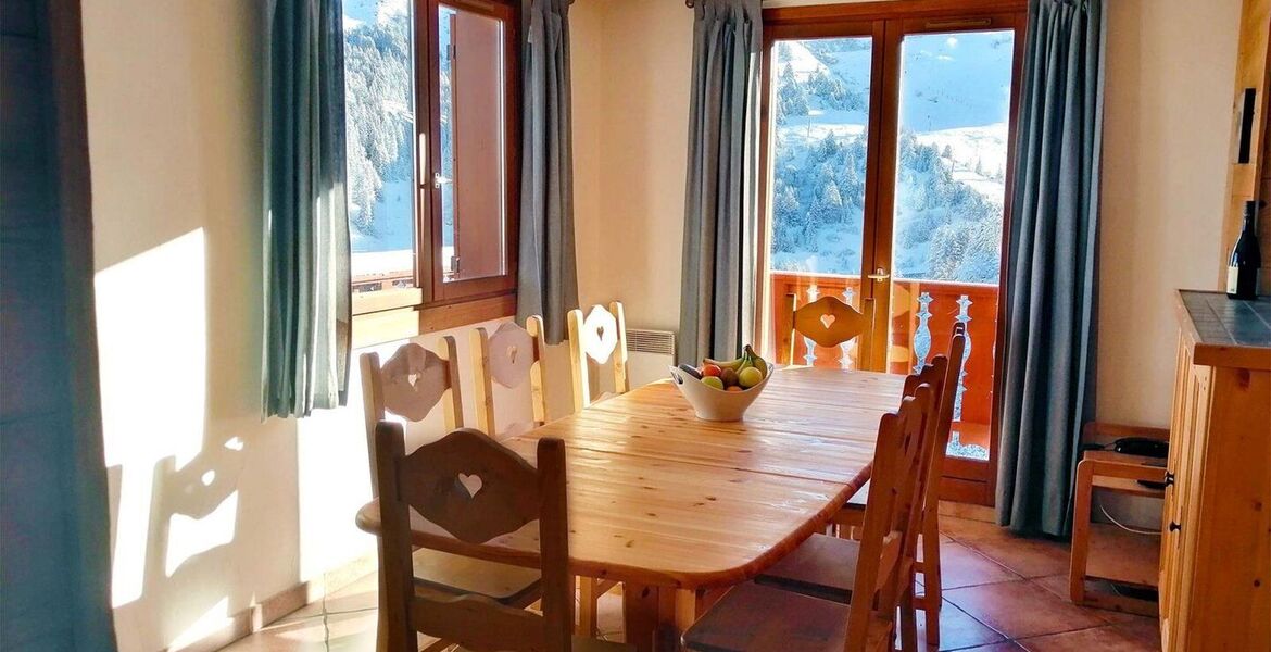 Charmant chalet de ski à Mottaret avec vue imprenable