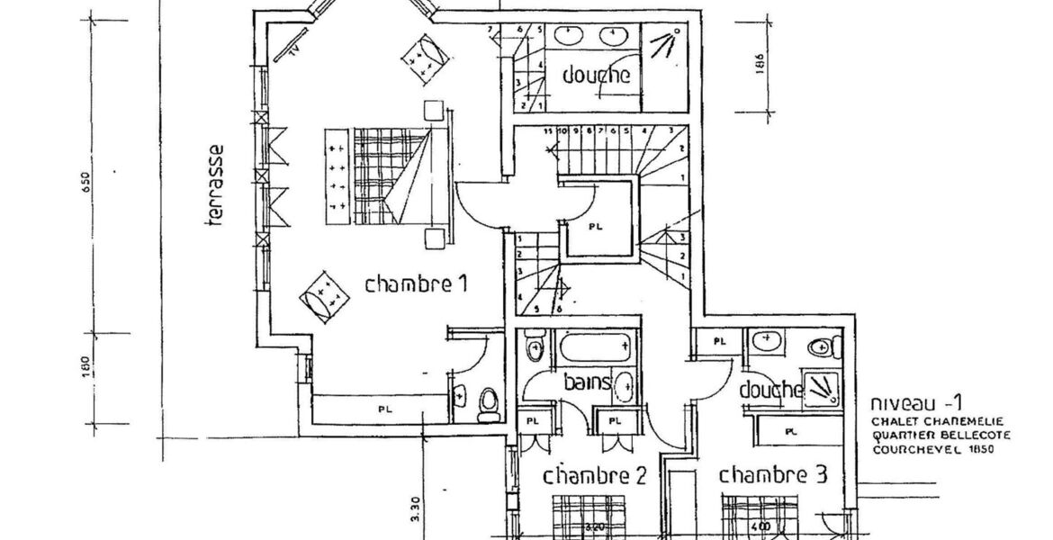 Chalet à louer à Courchevel