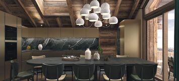 Penthouse duplex in MERIBEL