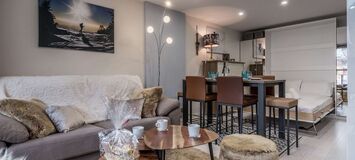 Apartment in Courchevel Moriond with ski-in access