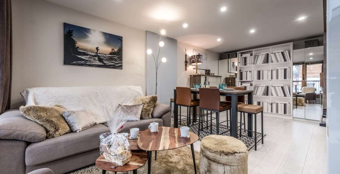 Apartment in Courchevel Moriond with ski-in access