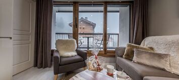 Apartment in Courchevel Moriond with ski-in access