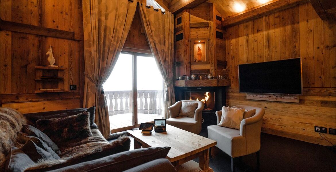 Apartamento con acceso directo a las pistas en Courchevel