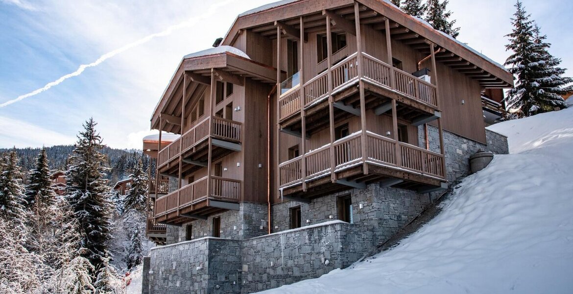 Un chalet à louer situé dans une Résidence à La Tania