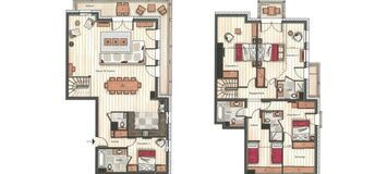 Penthouse for rent in Les Gets