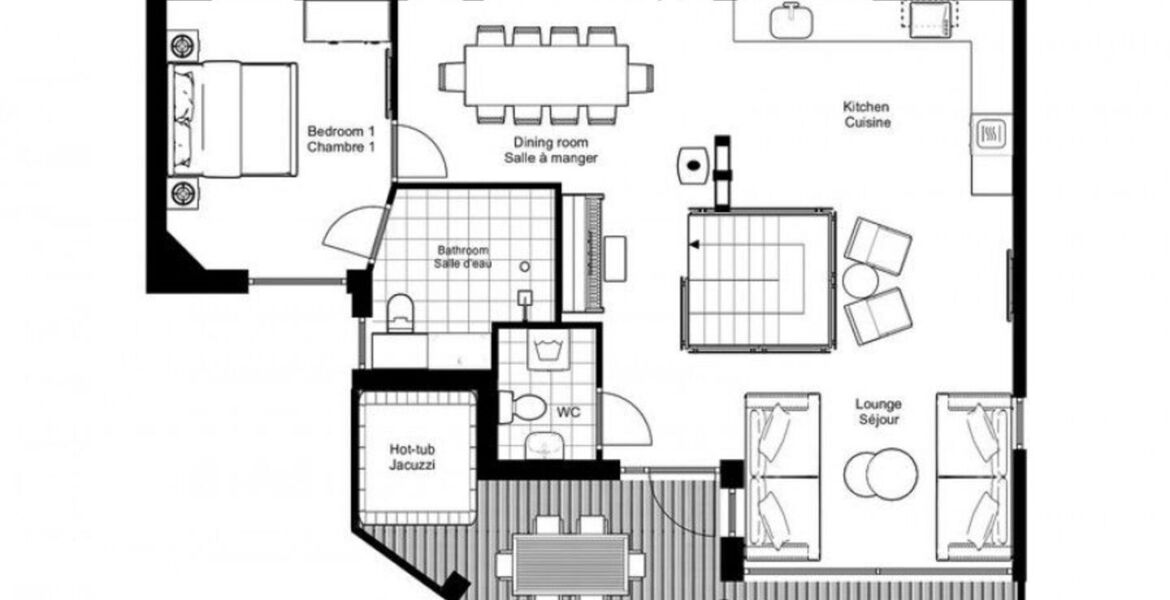 Chalet for rent in Chamonix
